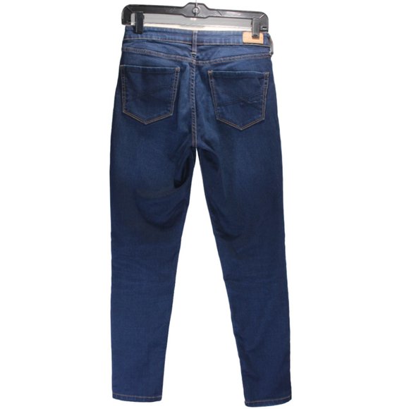 Aeropostale High Waisted Jeggings Dark Wash Stretch Jeans size 2 - Picture 3 of 9
